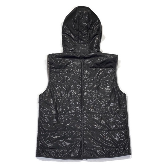 Dolce and Gabbana Light Puffer Hooded Men’s Vest - Picture 4 of 8
